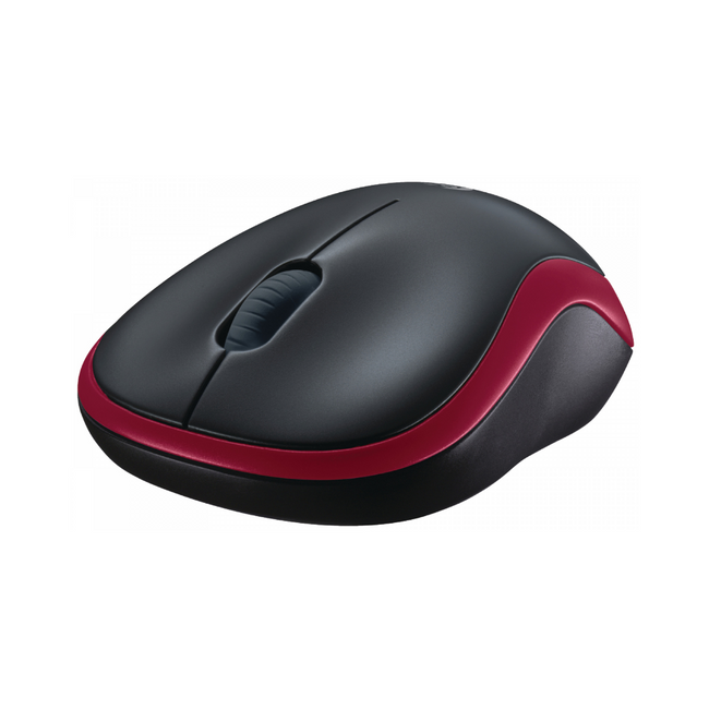 Ratón Inalámbrico Rojo M185 Logitech