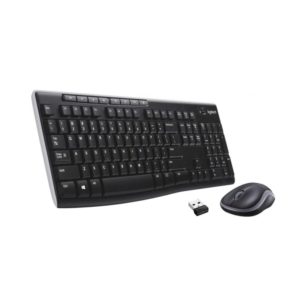 Logitech Mk270 Combo Teclado y Ratón Inalámbrico Teclados