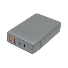 Carregador USB de 120 W (2 portas USB-A + 2 portas USB-C) - Universal com entrada de 100-240 V.