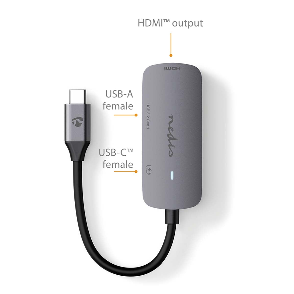 Adaptador de Múltiples Puertos USB