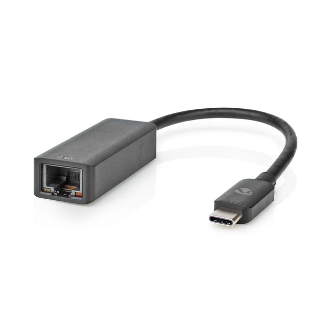 USB-C to RJ45 2.5G Ethernet Network Adapter | USB 3.2 Gen 1 2.5 Gbps | Black