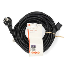 Power Cable 3 x 1.5 mm² | Schuko Male Angled - IEC-320-C13 2.0 m Black