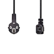 Power Cable IEC-320-C13 Angled <-> Angled Black