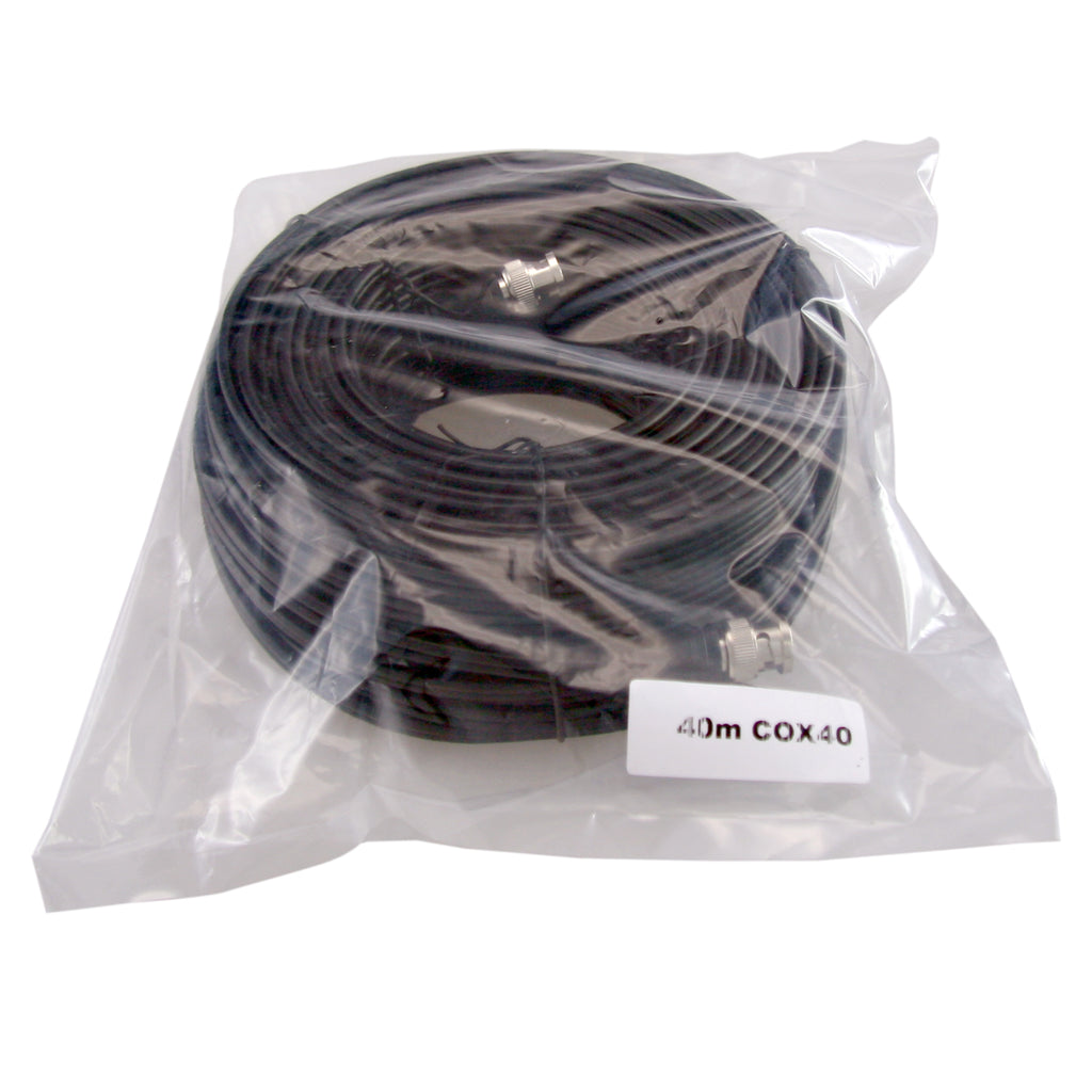 Cable Combinado Coaxial RG59 + Alimentación DC con BNC de 10 a 40 m Safire
