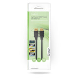 Cable Hdmi de Alta Velocidad con Ethernet | Conector Hdmi - 2,0 m Negro
