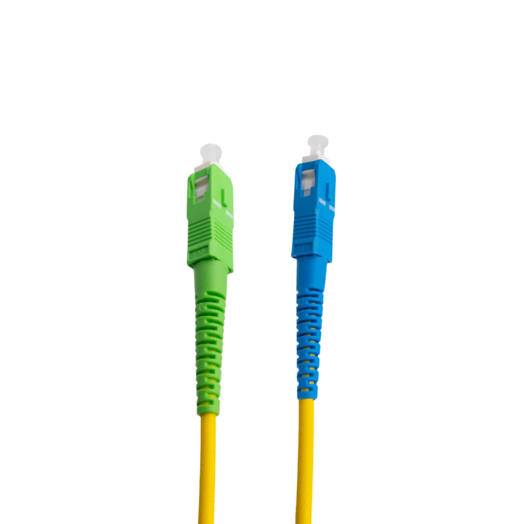 Cable de Fibra Óptica Sc/apc a Sc/upc Monomodo Simplex, 2m Cables