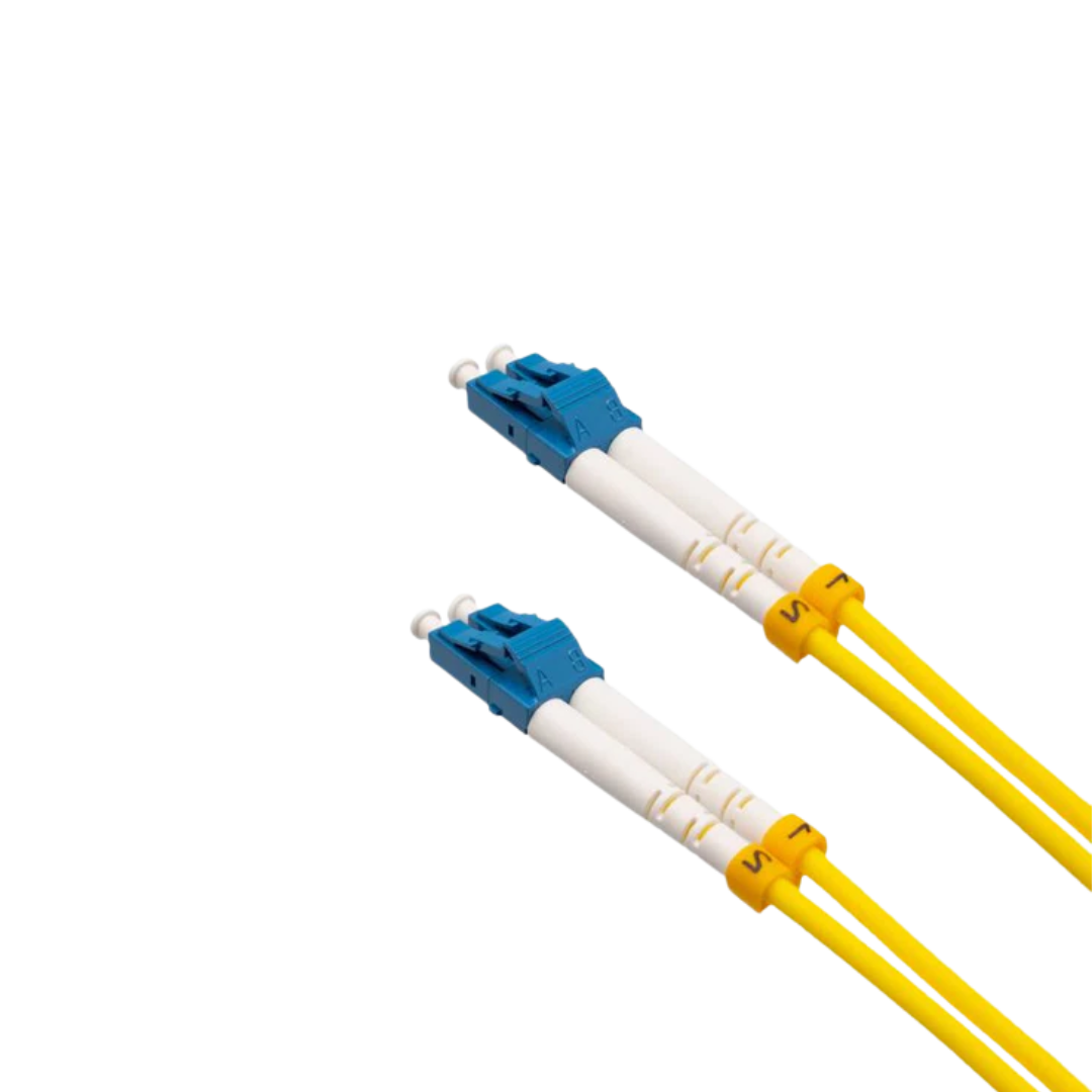 LC/UPC Duplex single-mode OS2 fiber optic cable of different sizes