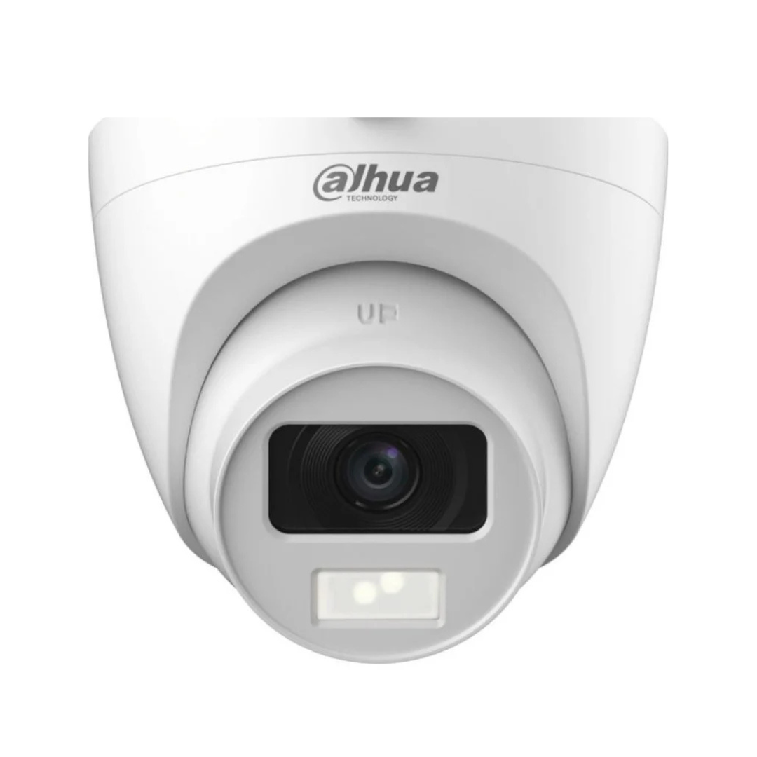 2MP Dual Light Smart HDCVI Dome Camera - BUILT-IN MICRO - 2.8MM 