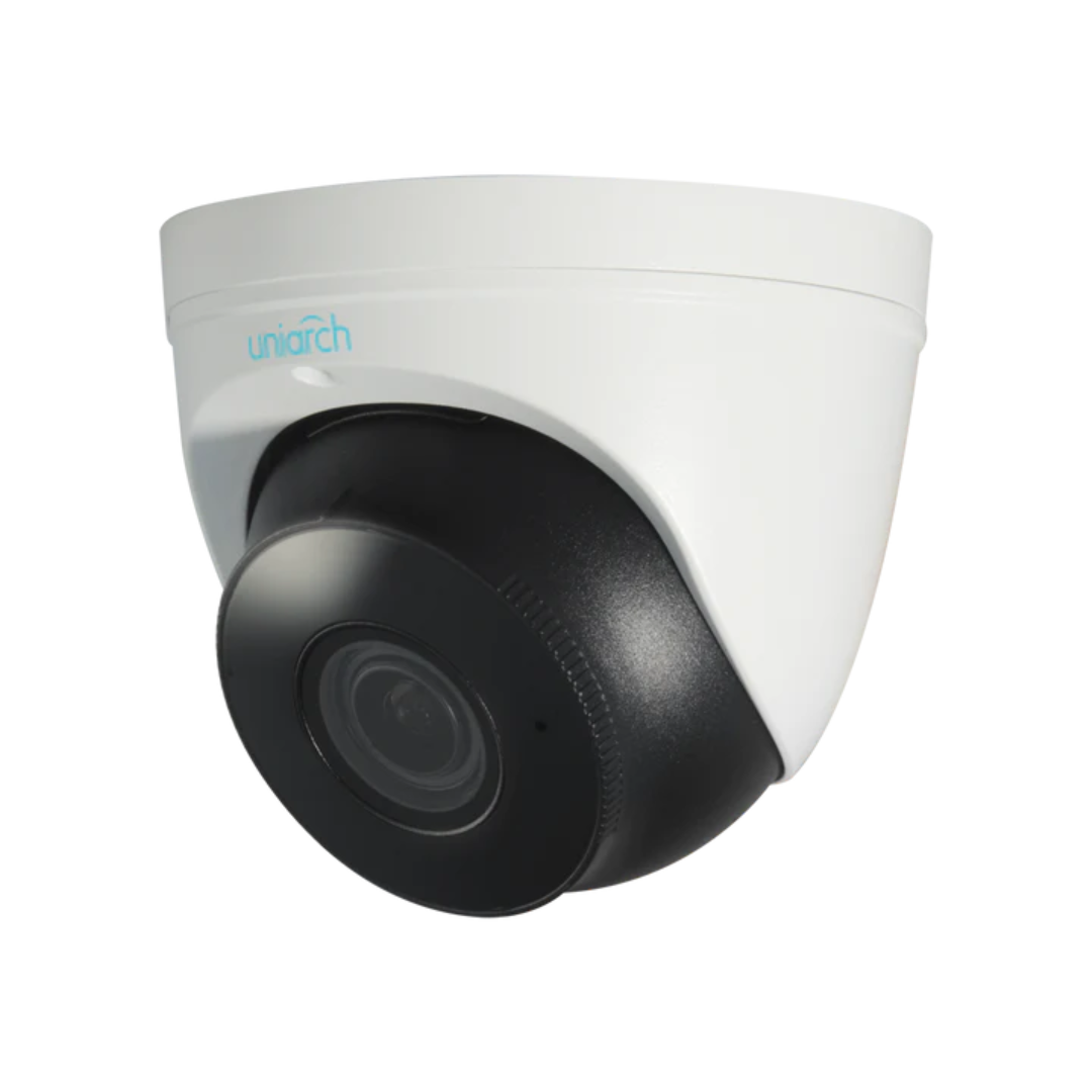 Cámara IP 4 Megapixel | Gama Uniarch | 1/2.7" Progressive Scan CMOS | Lente Motorizada 2.8-12mm | IR alcance 30 m | Interfaz WEB, CMS, Smartphone y NVR | Grado de protección IP67