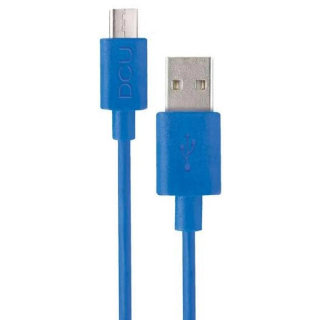 Cabo micro USB de 2 m azul