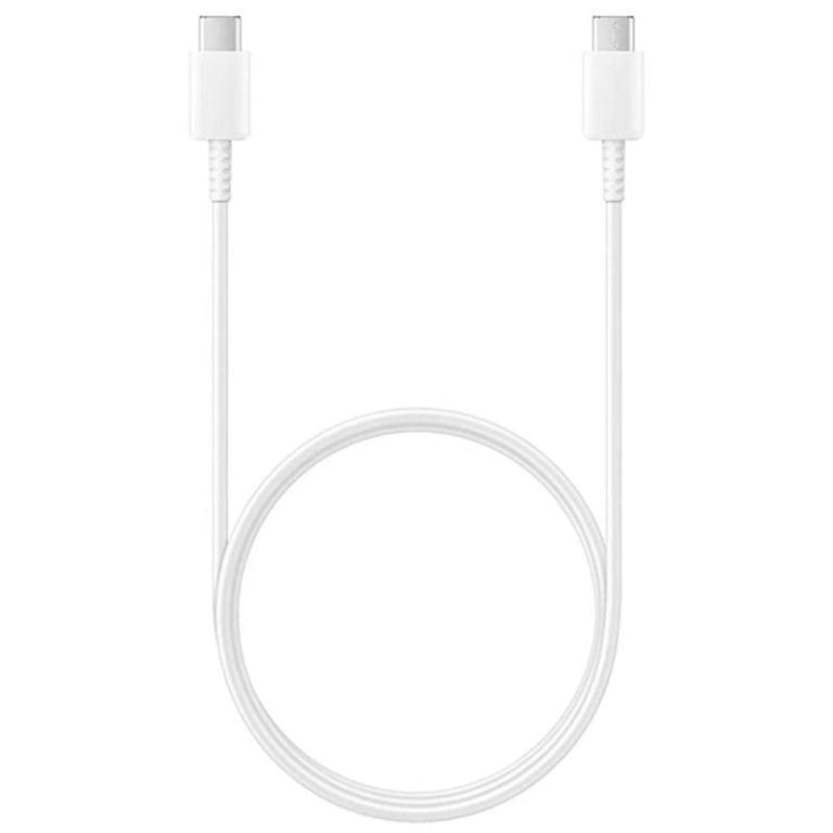 Cabo USB-C Samsung Macho/Macho, 1 metro, branco