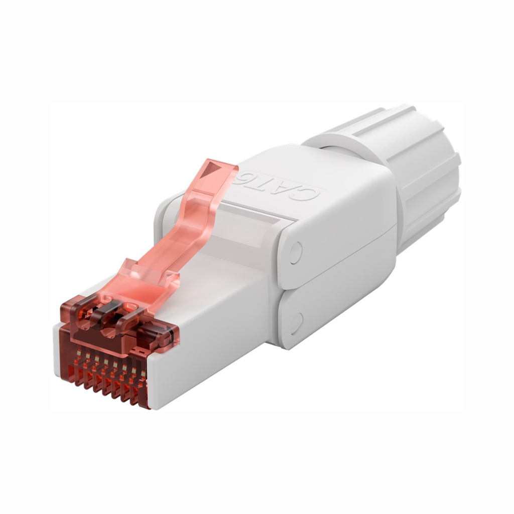 Toolless RJ45 Network Connector CAT 6 UTP