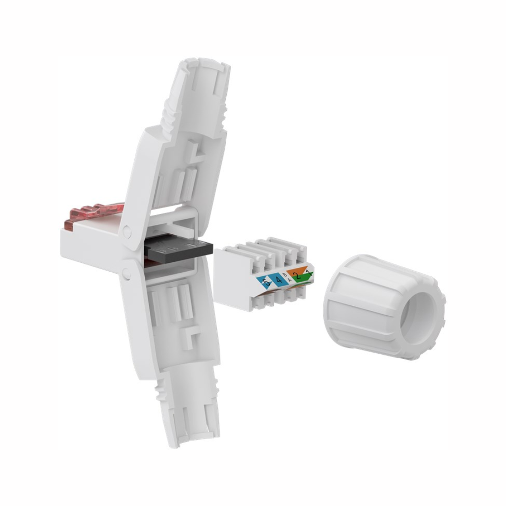 Toolless RJ45 Network Connector CAT 6 UTP