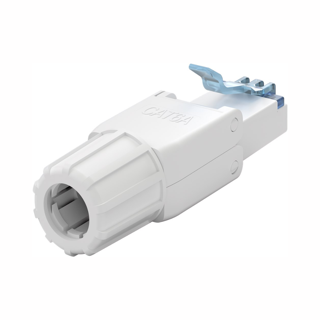 Conector de red Rj45 sin Herramientas CAT 6A UTP