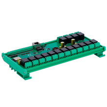 Módulo de adquisición y control de datos | 16 entradas digit. / 16 salidas de relé (NA/NC) | Protocolos: Modbus/TCP, TCP/IP, UDP, HTTP,...  | Servidor web integrado | 1 puerto Ethernet 10/100 Base-TX, 1 puerto WiFi | Montaje en carril DIN