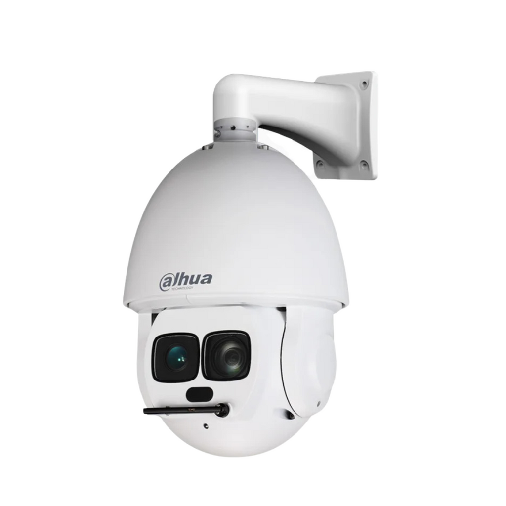 Câmara Dome PTZ IP AI 2M DN WDR Starlight Laser 550m 33X 3D IP67 Hi-poe com E/S Áudio