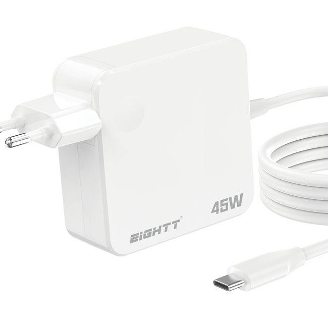 45W USB Type-C Charger for Smartphones, Tablets and Laptops