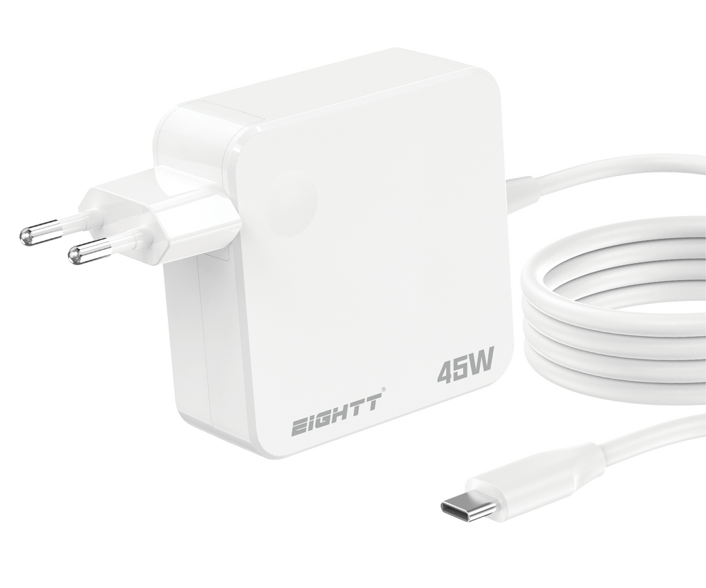 Cargador USB Tipo-c 45W Para Smartphones, Tablets y Portátiles