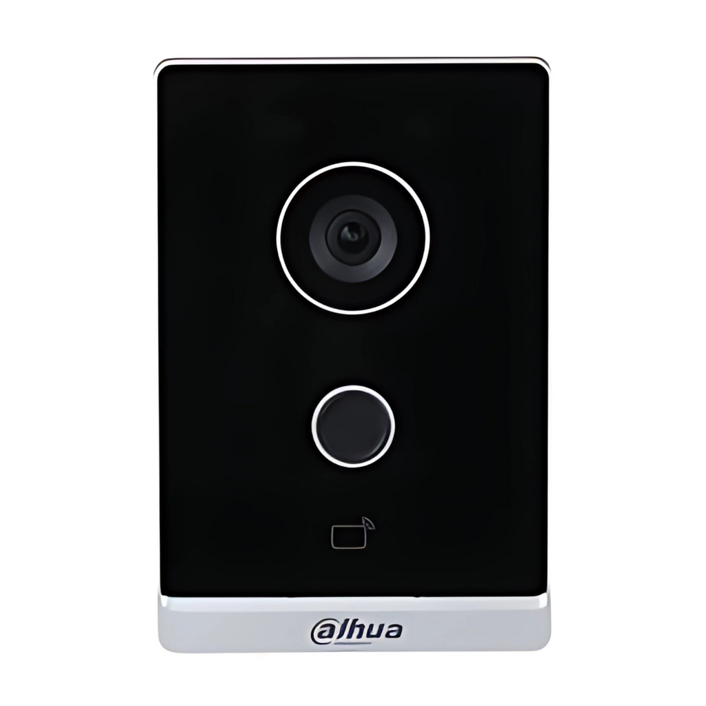Estação de vídeo porteiro IP WiFi para exterior com câmara PoE Mifare de 2MP e ângulo de visão de 125°