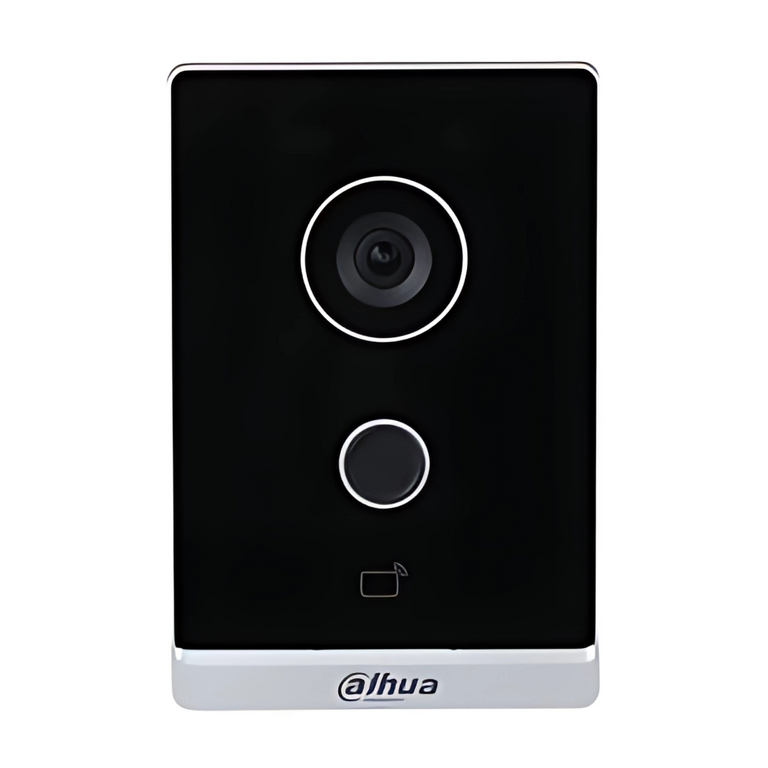 Estação de vídeo porteiro IP WiFi para exterior com câmara PoE Mifare de 2MP e ângulo de visão de 125°