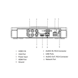 DVR 5IN1 H265 4 canais 4K-N@6ips +4IP 8MP 1HDMI 1HDD AI