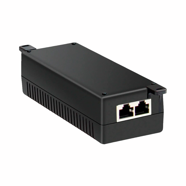 Inyector PoE Entrada/Salida RJ45 10/100/1000 Mbps Potencia 30 W