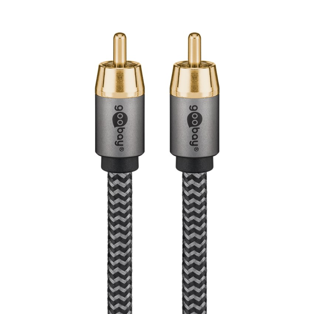 2-meter RCA mono cable