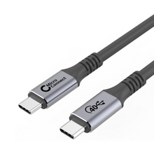 Cabo USB 4.0, 100 W, 40 Gbps, 5 kHz a 60 Hz, Gen 3x2, 0,5 m