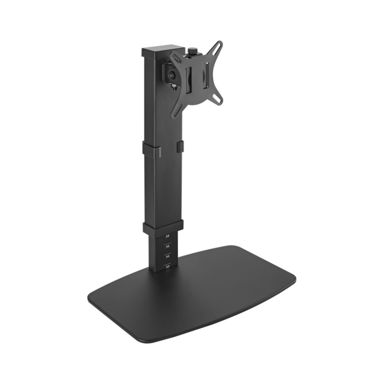 ROTATING TABLE SUPPORT, INCLI. 1 MONITOR 8KG 17-32, BLACK