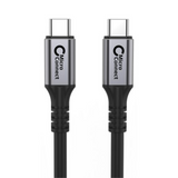 Cable USB 4.0, 100W, 40Gbps, 5k60Hz, Gen 3x2, 0,5m