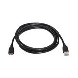 Cable USB 3.0, tipo A Macho a Micro B Macho, negro, 1.0 metros
