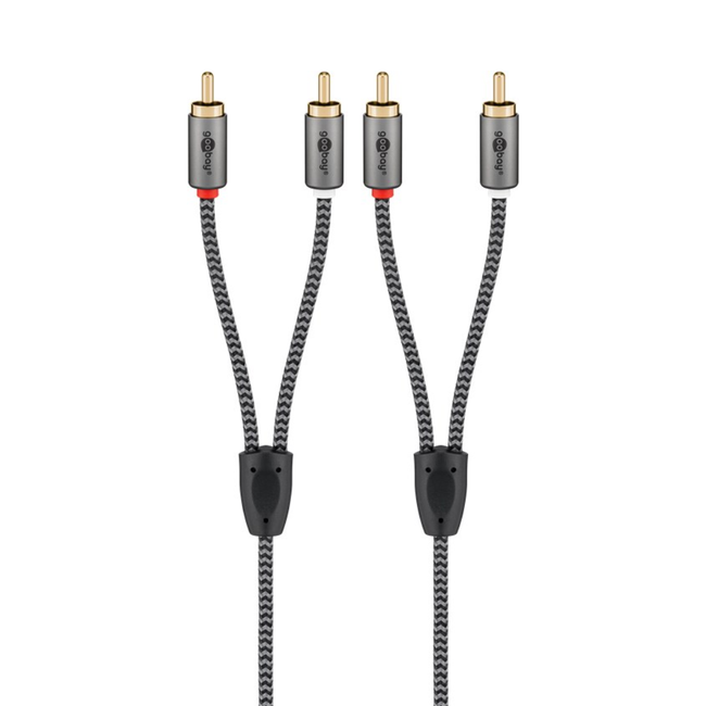 Cable RCA estéreo 0,5 m