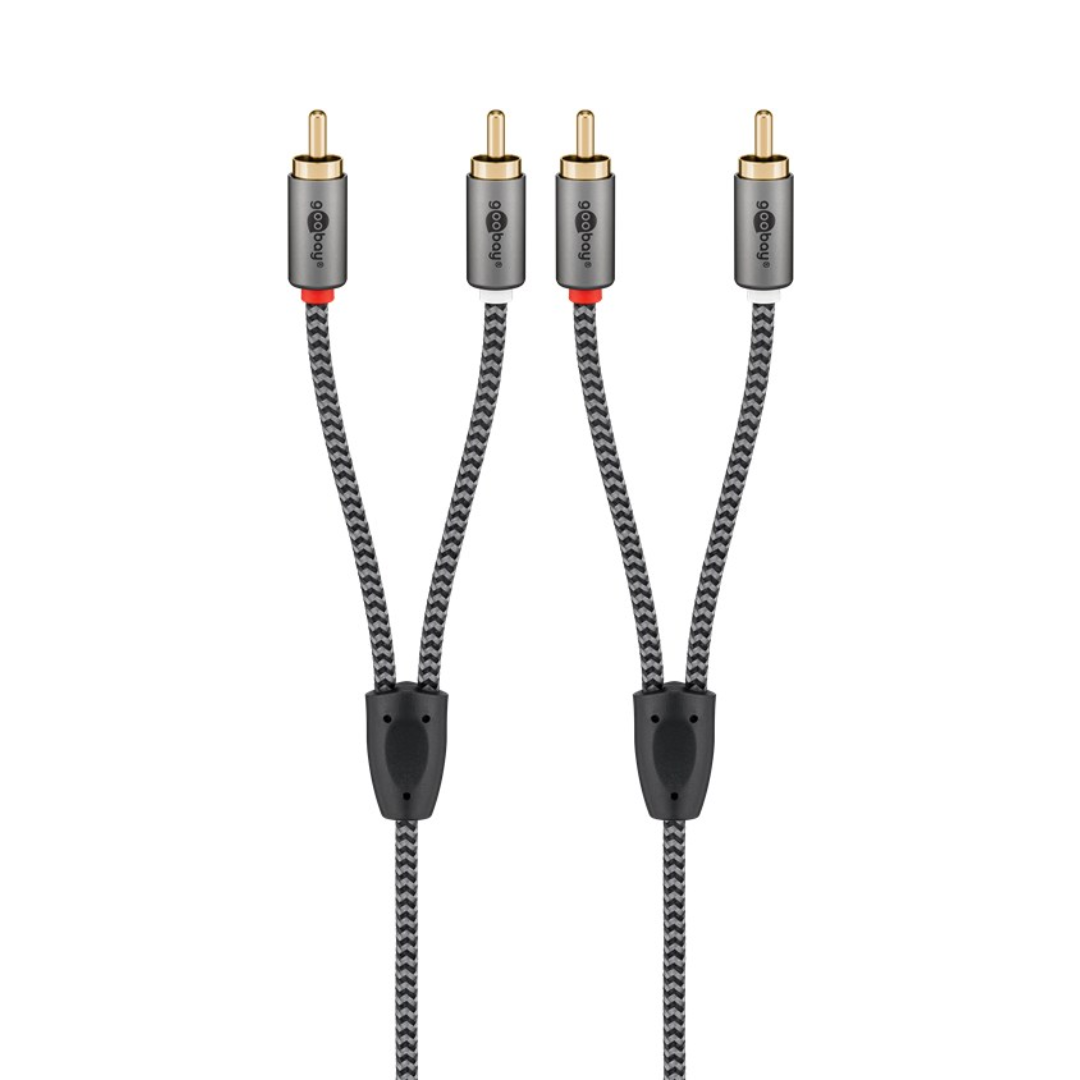 Cabo RCA estéreo de 0,5 m