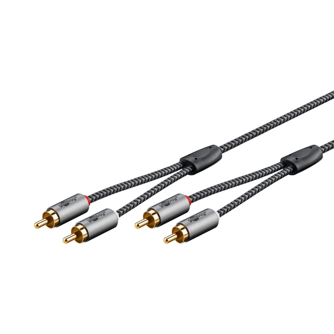 Cabo RCA estéreo de 0,5 m