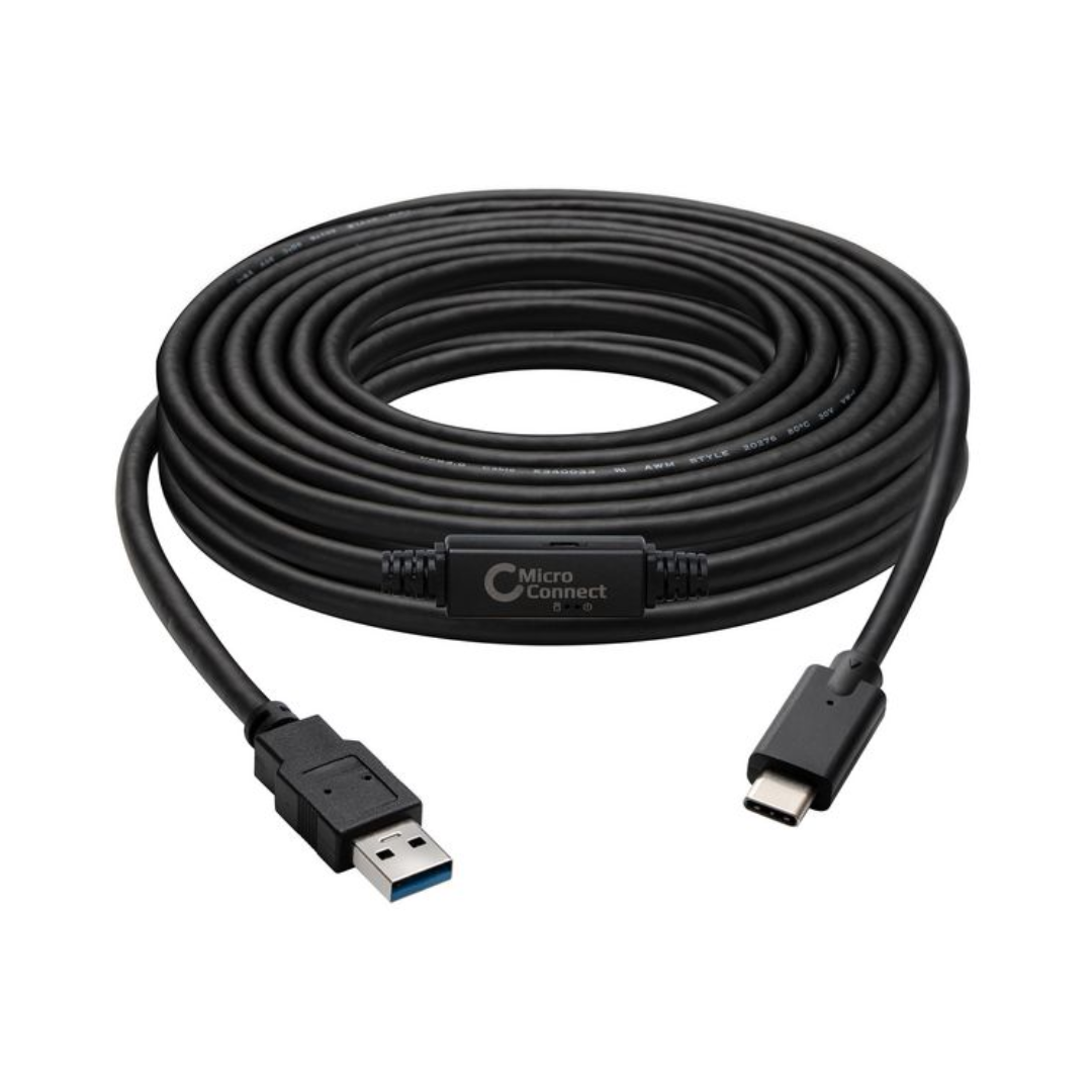 Cable USB3.0 A a USB-C Gen1 - Cable de 5 m, 5 Gbit/s