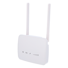 Router Safire 4G com velocidade de download de 150 Mbps e upload de 50 Mbps. 