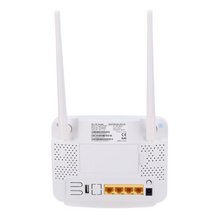 Router Safire 4G com velocidade de download de 150 Mbps e upload de 50 Mbps. 
