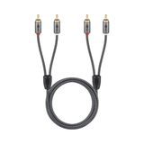 Cabo RCA estéreo de 0,5 m