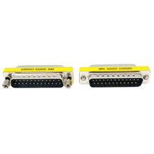 Adaptador DB25M - DB25M, METAL