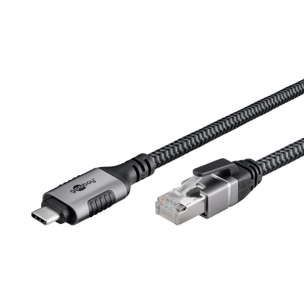 Cabo USB-C 3.1 para Ethernet RJ45 de 3 metros