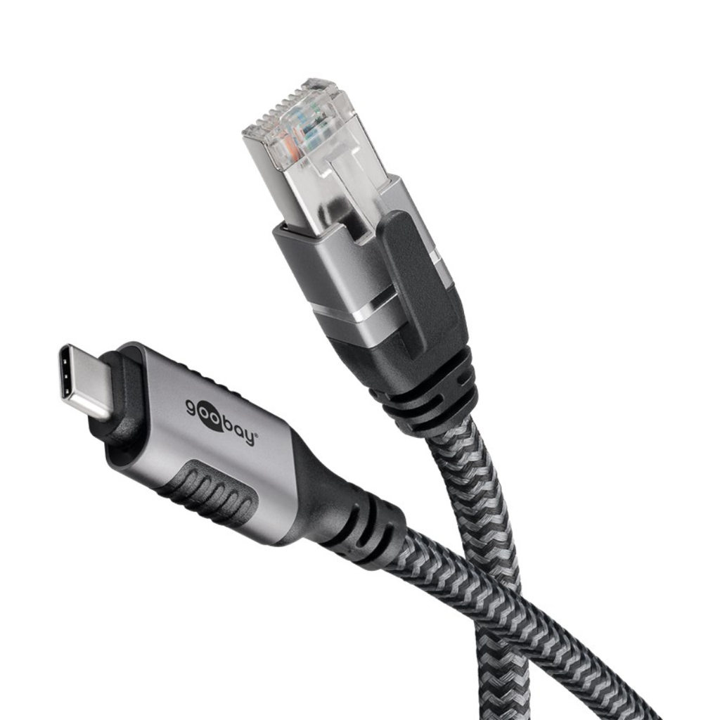 Cabo USB-C 3.1 para Ethernet RJ45 de 3 metros