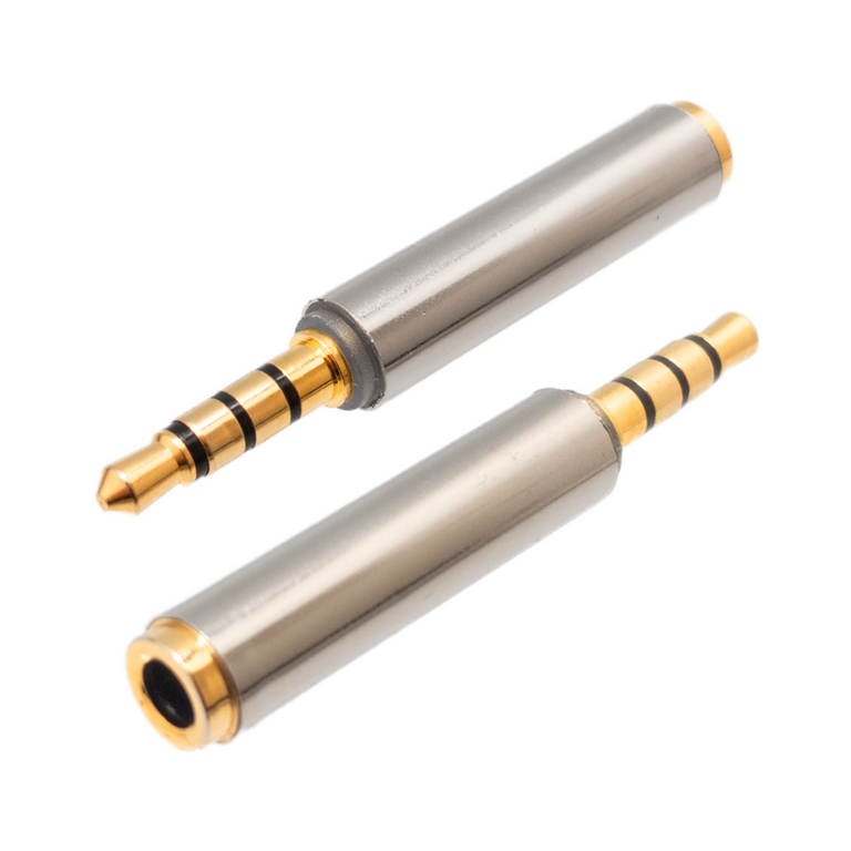 Adaptador cruzado 3,5 mm 4c H/H
