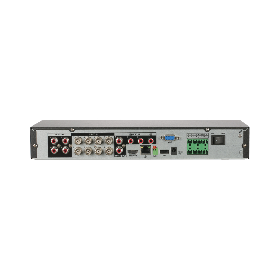 DVR 5EN1 H265 8ch 5M-N 8ips +4IP 6MP 1HDMI 1HDD E/S AI