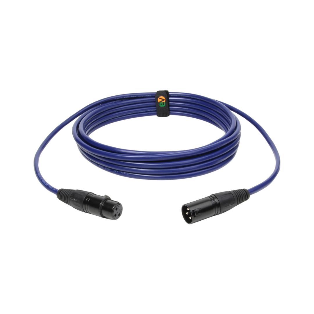 CABLE DMX XLR 3P M - XLR 3P H, 3m