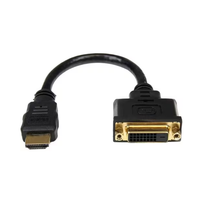 ADAPTADOR DE VIDEO HDMI MACHO A DVI-D HEMBRA