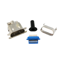 CENTRONIC 14P MALE AERIAL CONNECTOR, FOR SOLDERING