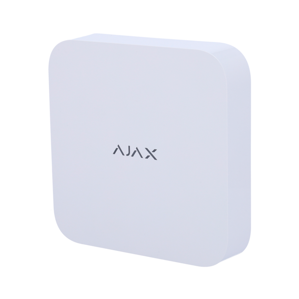 Ajax - NVR Recorder - 16 Channels - 100 Mbps - 8 Megapixel - H.265/H.264 - White 