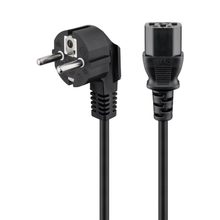 Cabo de alimentação Schuko IEC320 C13 - Disponível em vários comprimentos