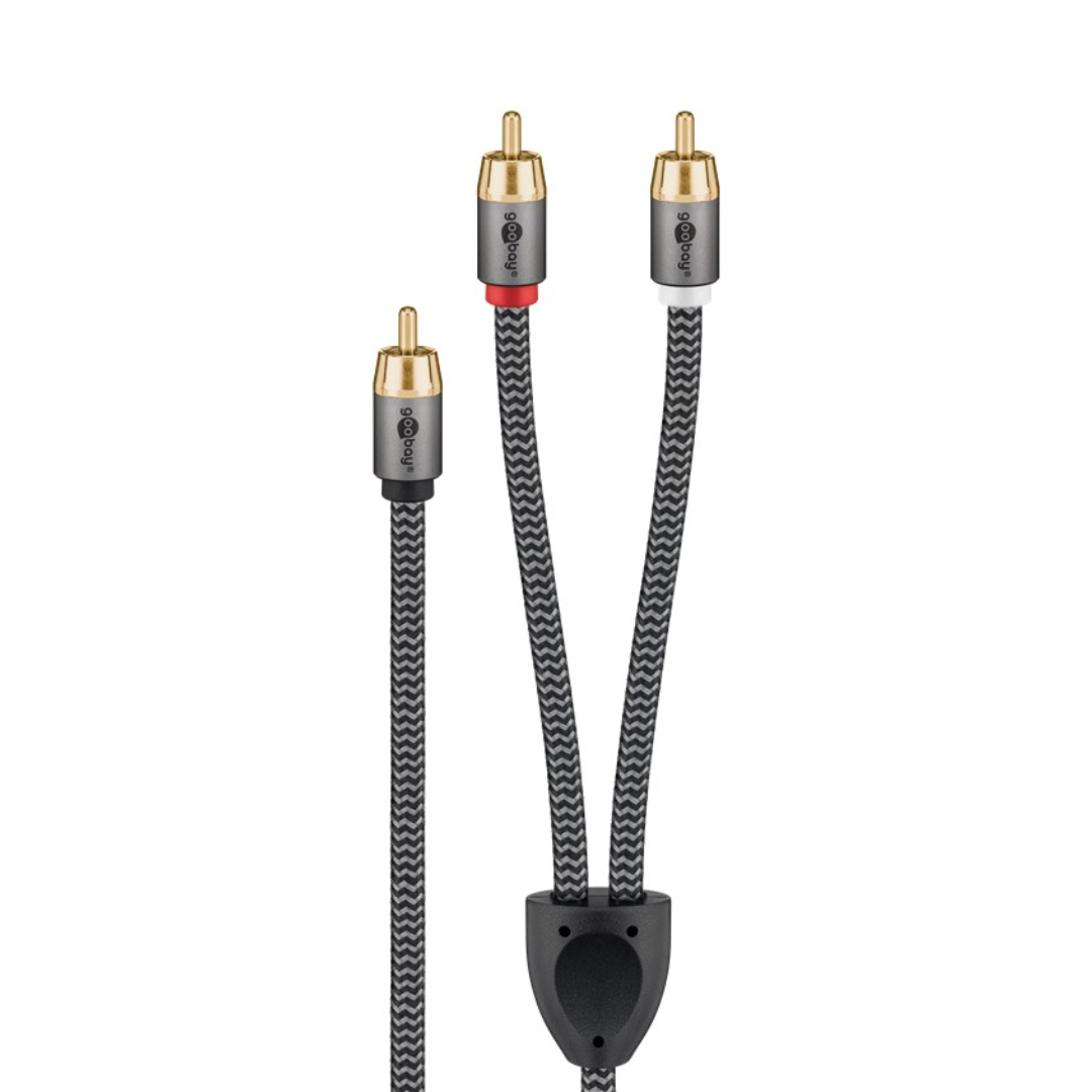 RCA Y-cable, 2 meters – TiendaCables