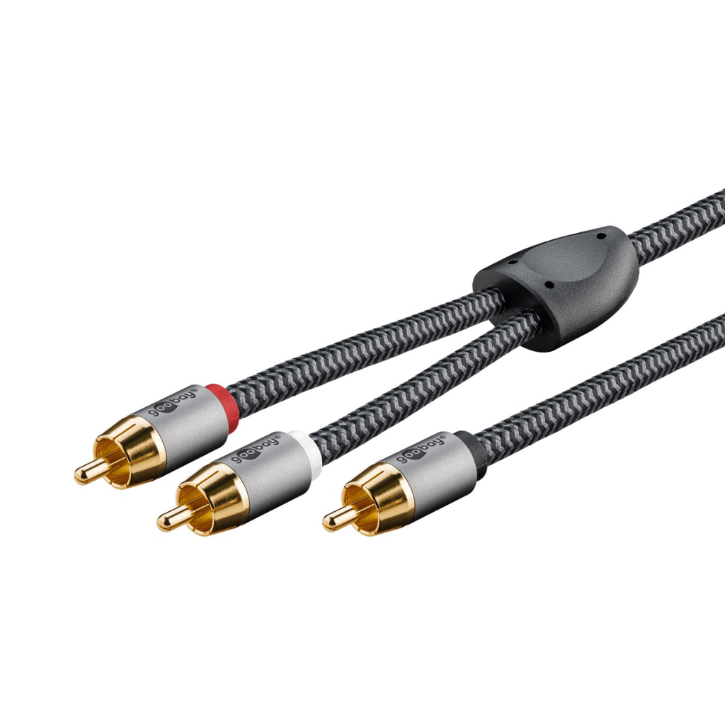 Cable RCA en Y, 2 metros